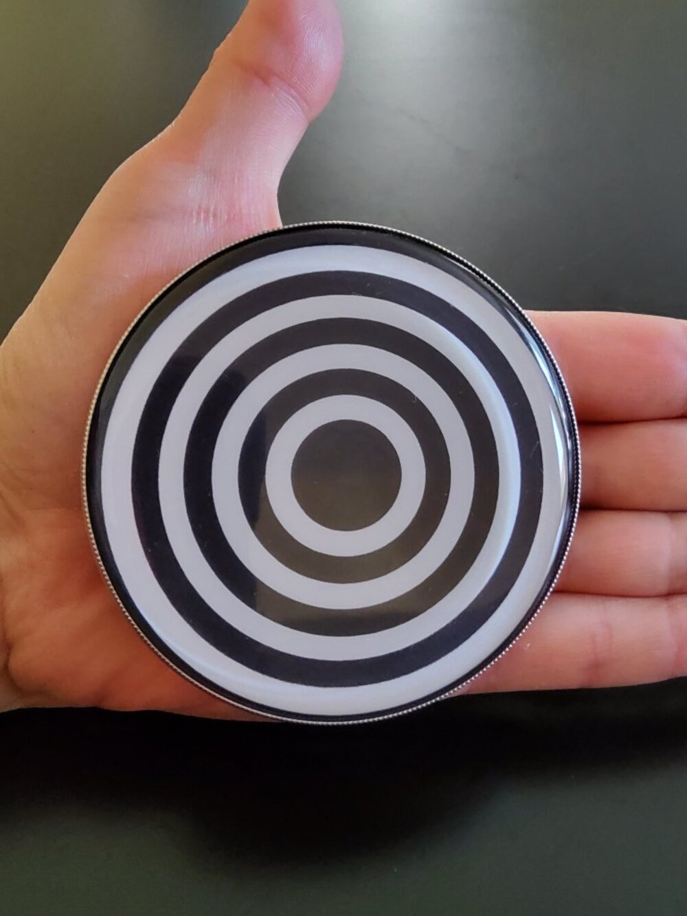 NEW Brooch "TARGET " 3 1/4 " diameter